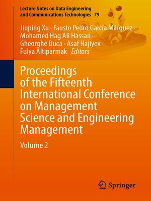 cover image of Proceedings of the Fifteenth International Conference on Management Science and Engineering Management